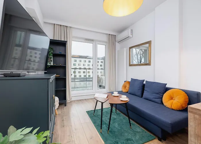 Exclusive Apartment In Katowice With Balcony, Parking, Gym And Sauna By Noclegi Renters